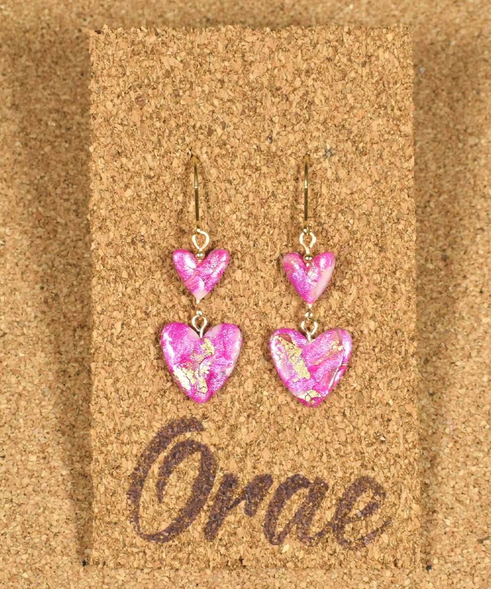 Pendientes Amorcito Fucsia