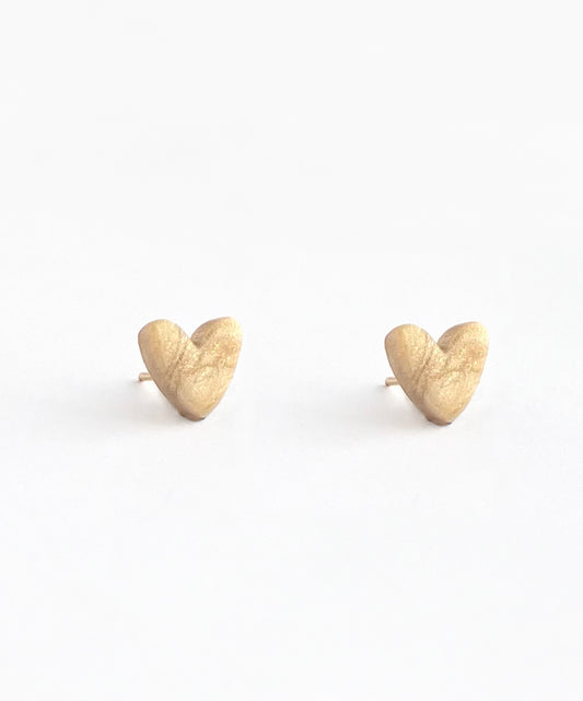 Pendientes Heart Oro