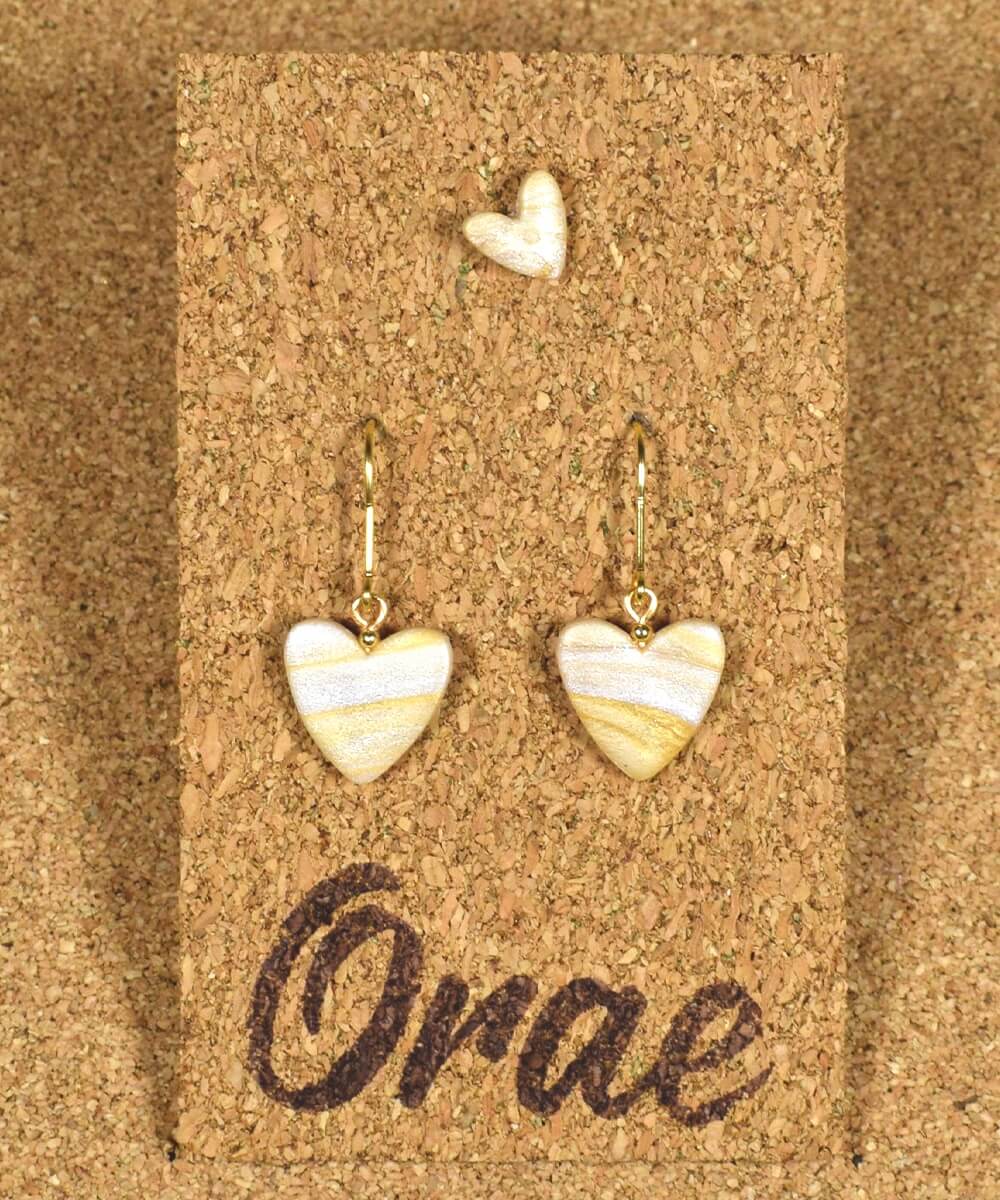 Pendientes One Love Oro